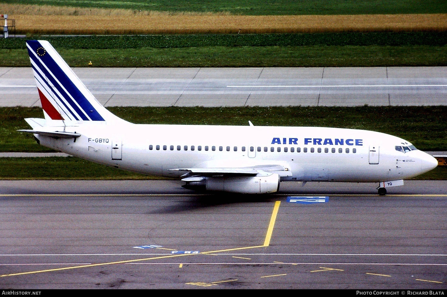 Aircraft Photo of F-GBYQ | Boeing 737-228/Adv | Air France | AirHistory.net #749564
