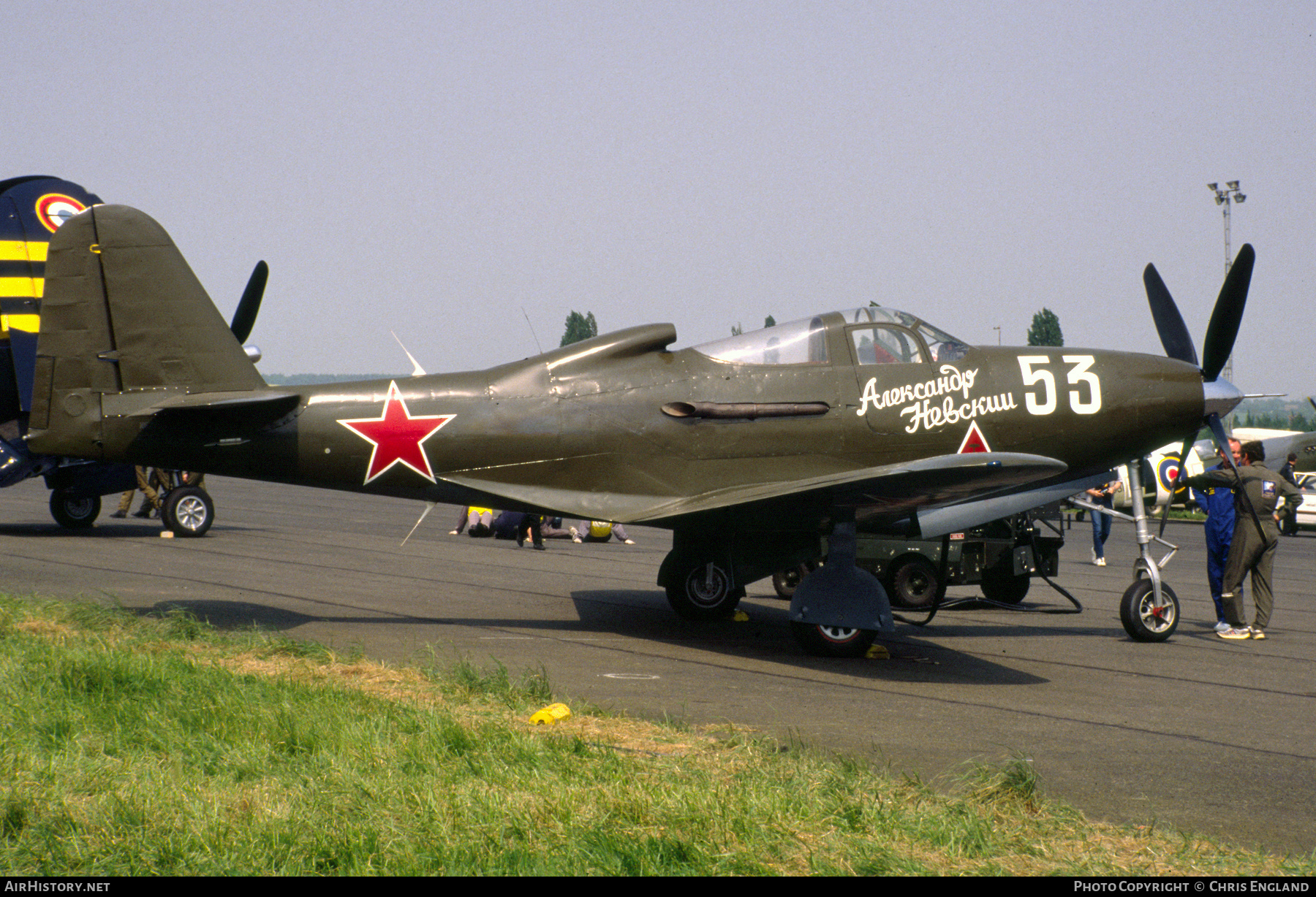 Aircraft Photo of N62822 / NL62822 / 53 white | Bell RP-63C Kingcobra | Soviet Union - Air Force | AirHistory.net #749568