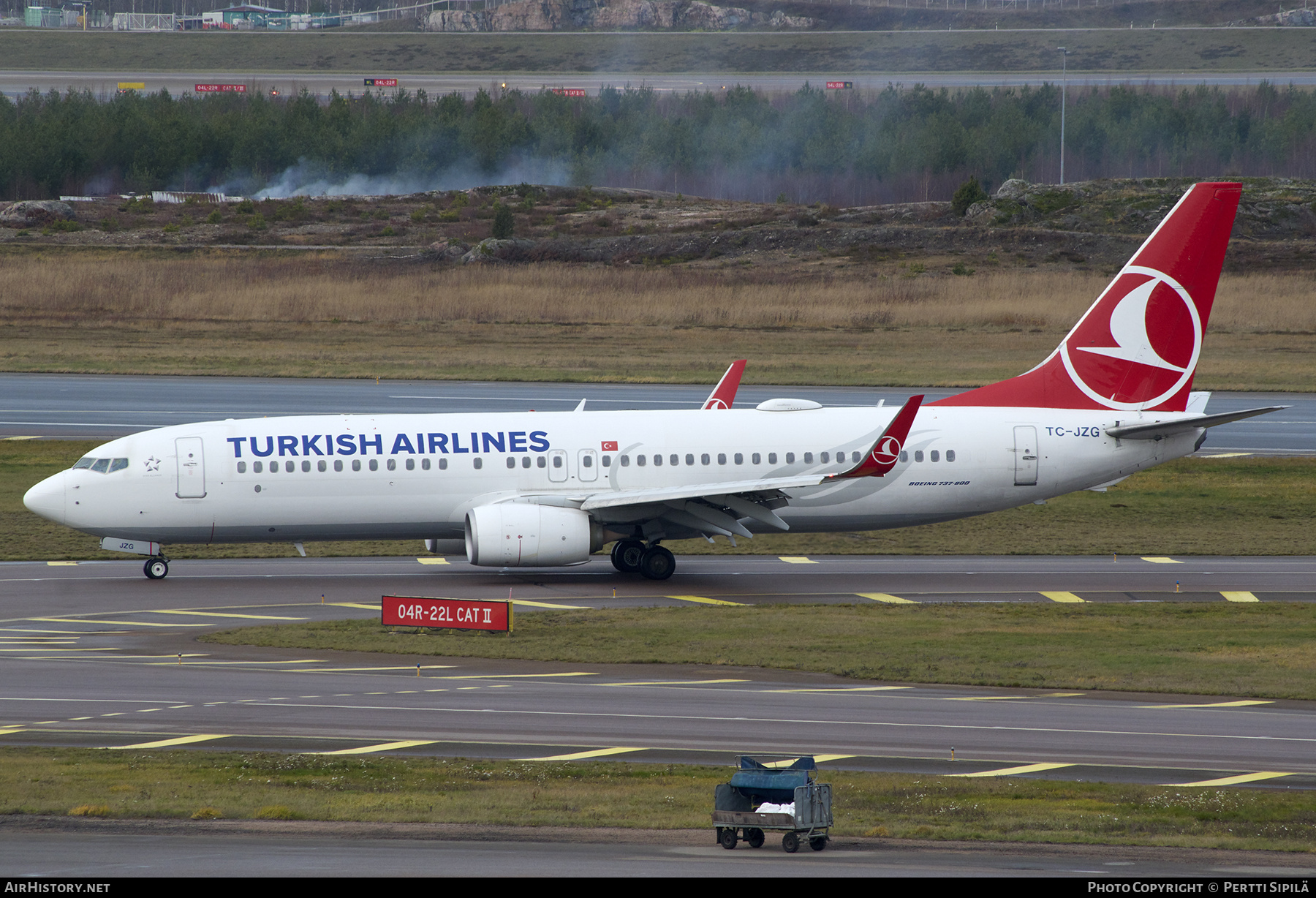 Aircraft Photo of TC-JZG | Boeing 737-8F2 | Turkish Airlines | AirHistory.net #749571