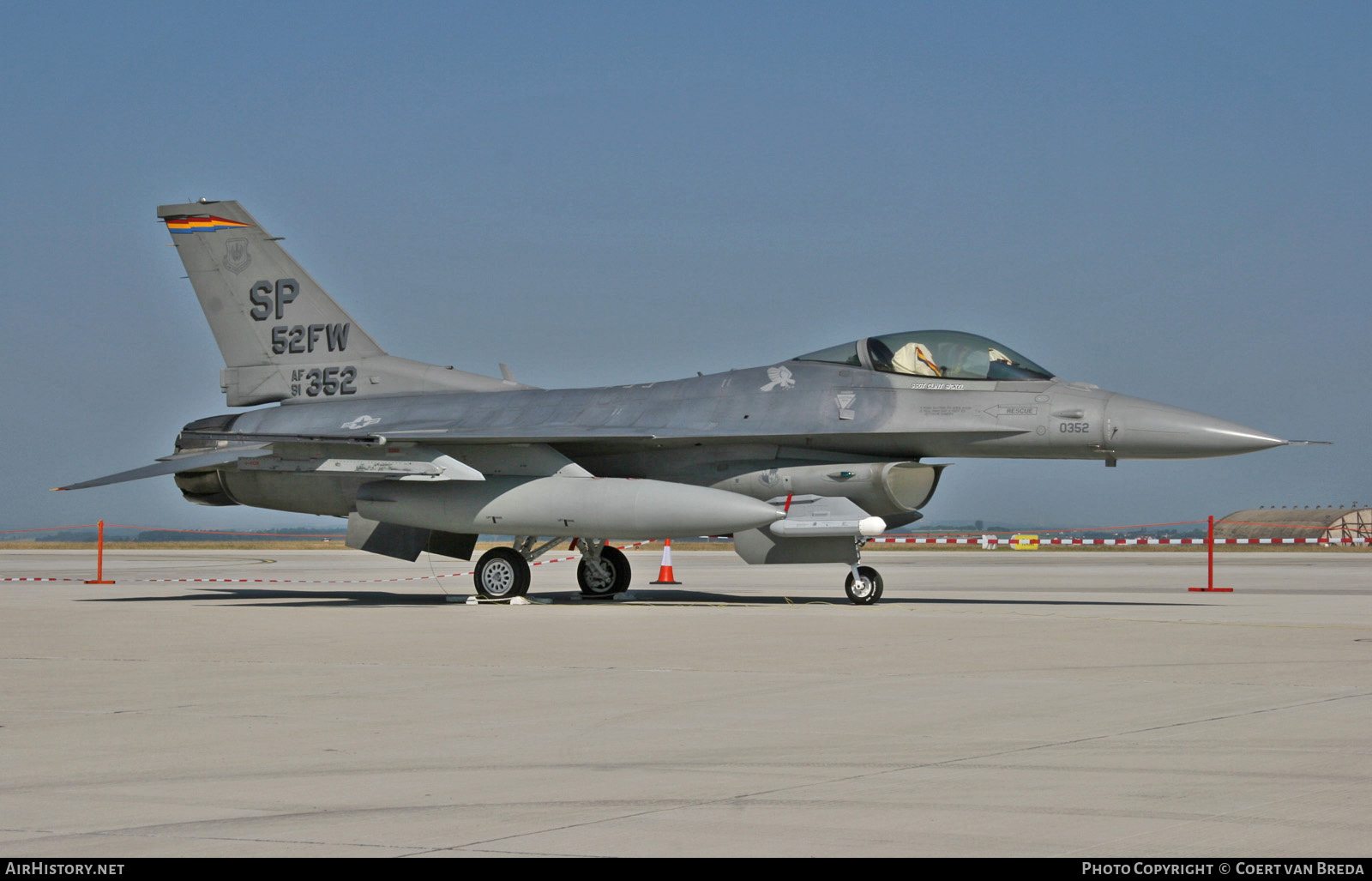 Aircraft Photo of 91-0352 / AF91-352 | Lockheed F-16CM Fighting Falcon | USA - Air Force | AirHistory.net #749574
