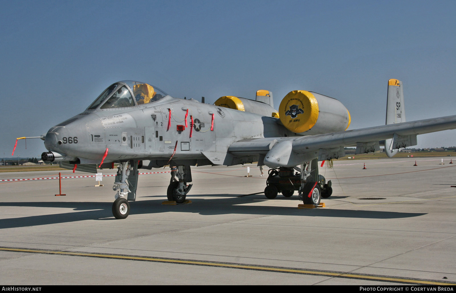 Aircraft Photo of 81-0966 / AF81-966 | Fairchild A-10A Thunderbolt II | USA - Air Force | AirHistory.net #749590