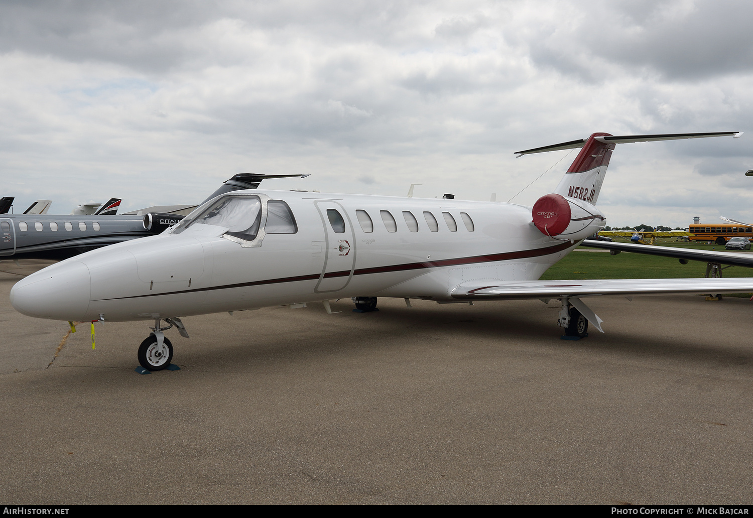 Aircraft Photo of N582JR | Cessna 525B CitationJet CJ3+ | AirHistory.net #749606