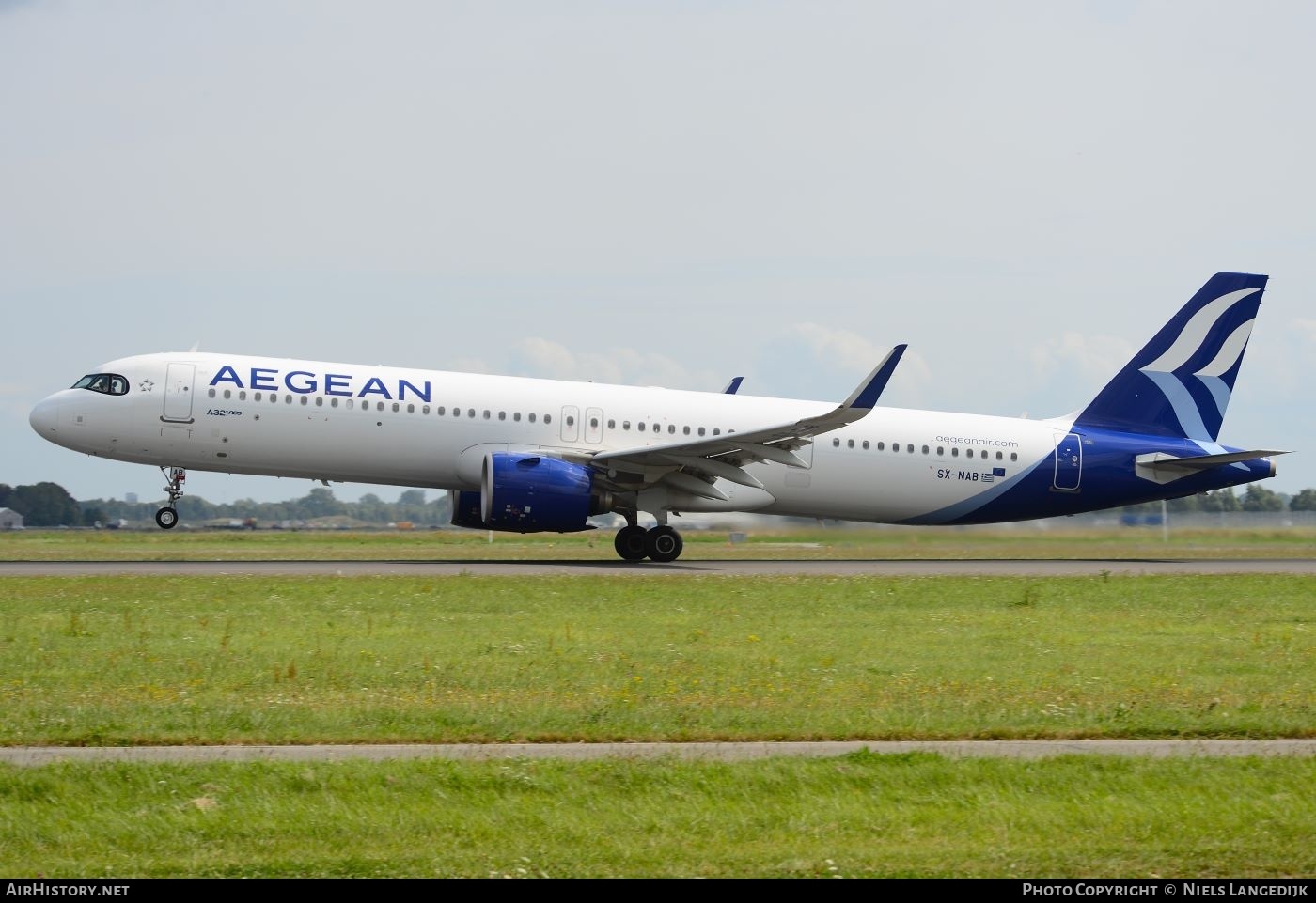 Aircraft Photo of SX-NAB | Airbus A321-271NX | Aegean Airlines | AirHistory.net #749609