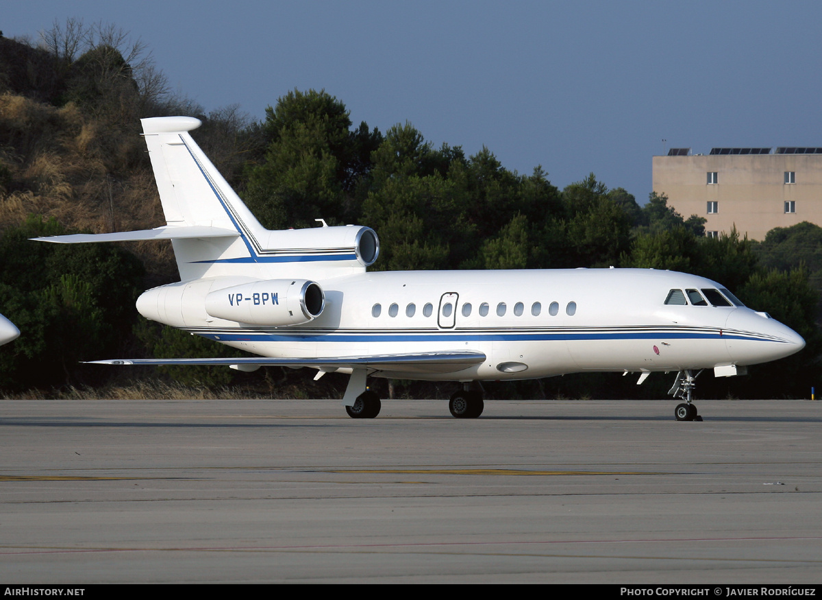 Aircraft Photo of VP-BPW | Dassault Falcon 900EX | AirHistory.net #749631