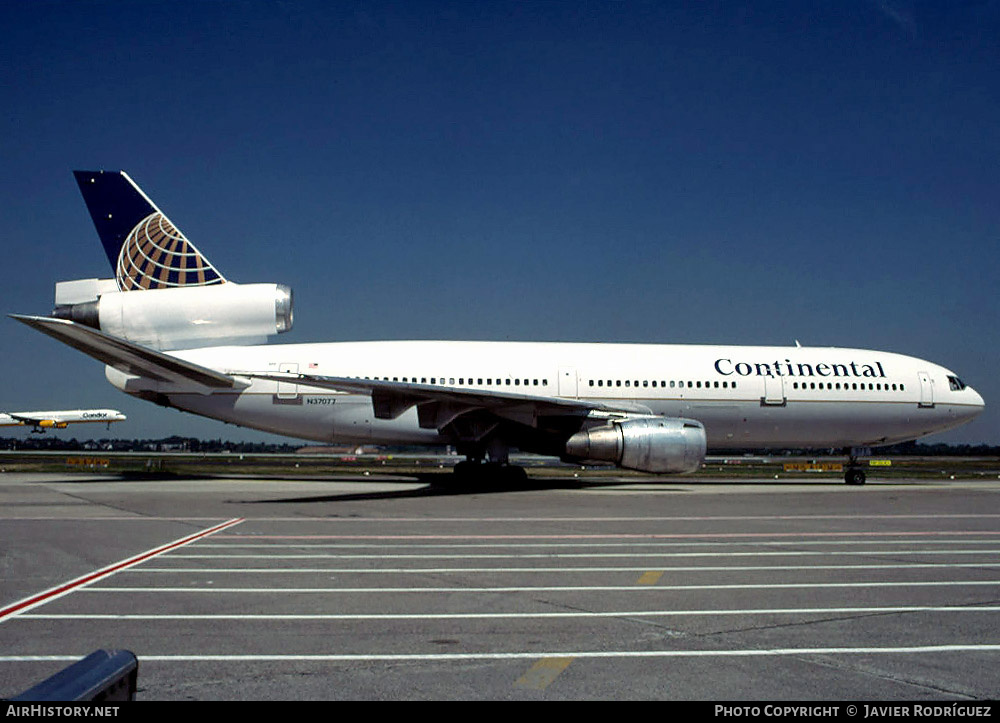 Aircraft Photo of N37077 | McDonnell Douglas DC-10-30 | Continental Airlines | AirHistory.net #749649