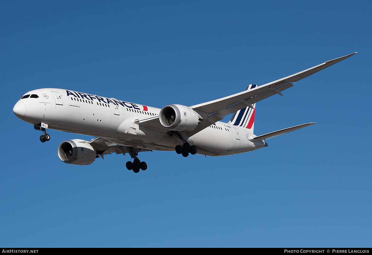 Aircraft Photo of F-HRBI | Boeing 787-9 Dreamliner | Air France | AirHistory.net #749659
