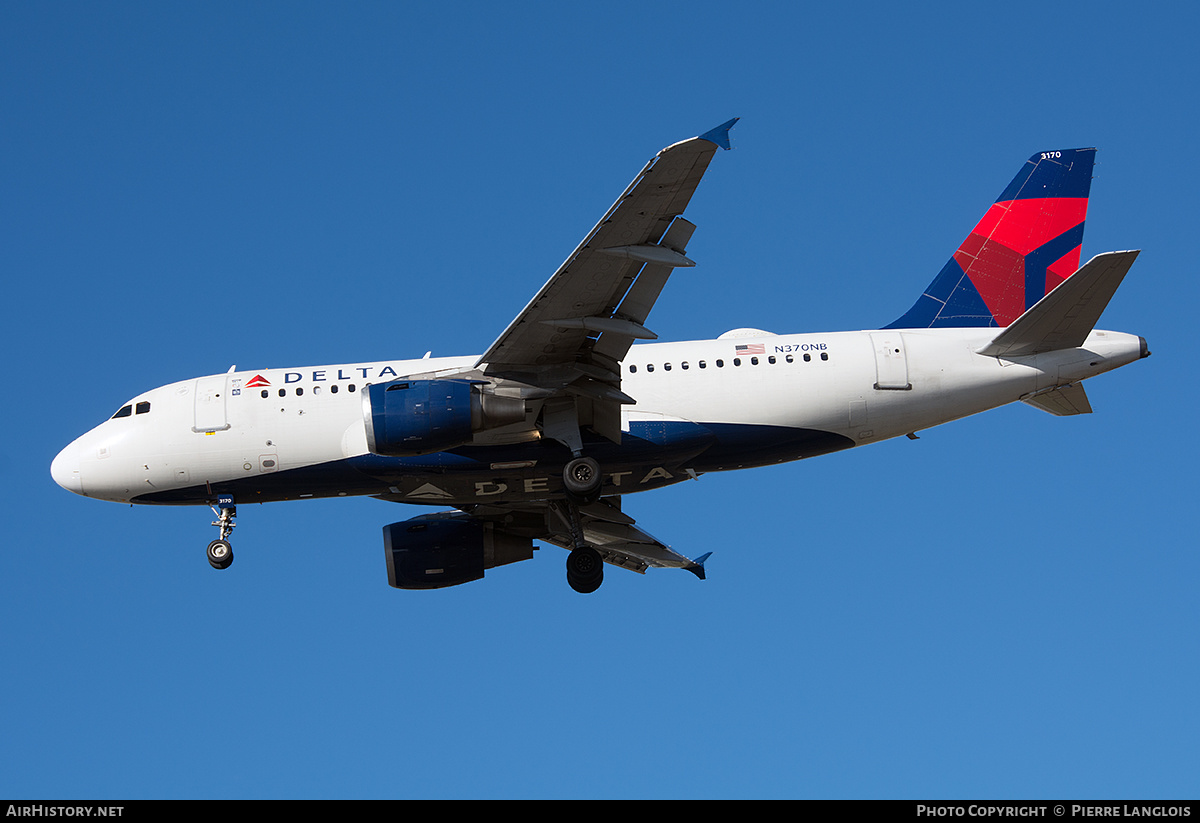 Aircraft Photo of N370NB | Airbus A319-114 | Delta Air Lines | AirHistory.net #749660