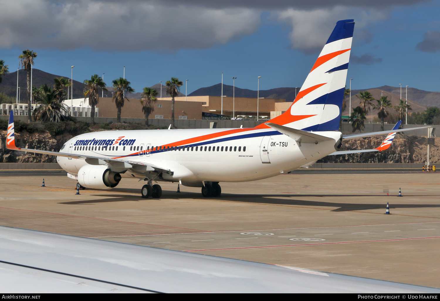 Aircraft Photo of OK-TSU | Boeing 737-8FZ | Smartwings | AirHistory.net #749682