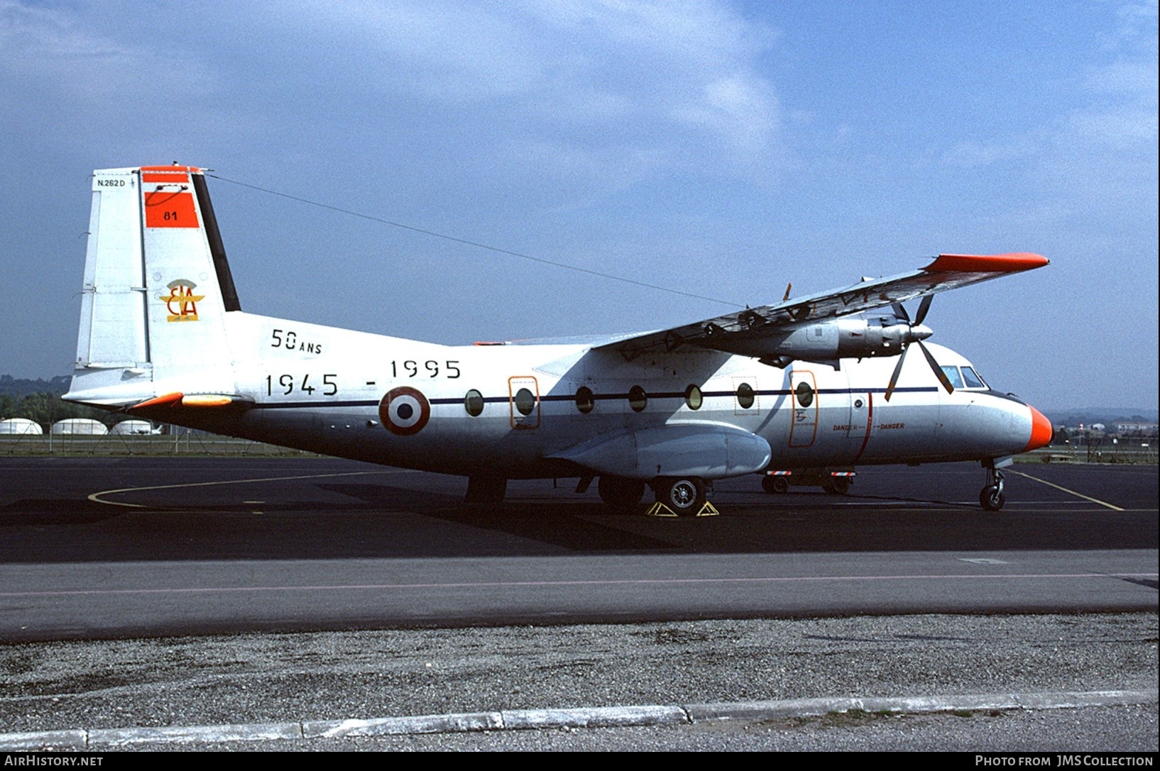 Aircraft Photo of 81 | Aerospatiale N-262D-51 Fregate | France - Air Force | AirHistory.net #749683