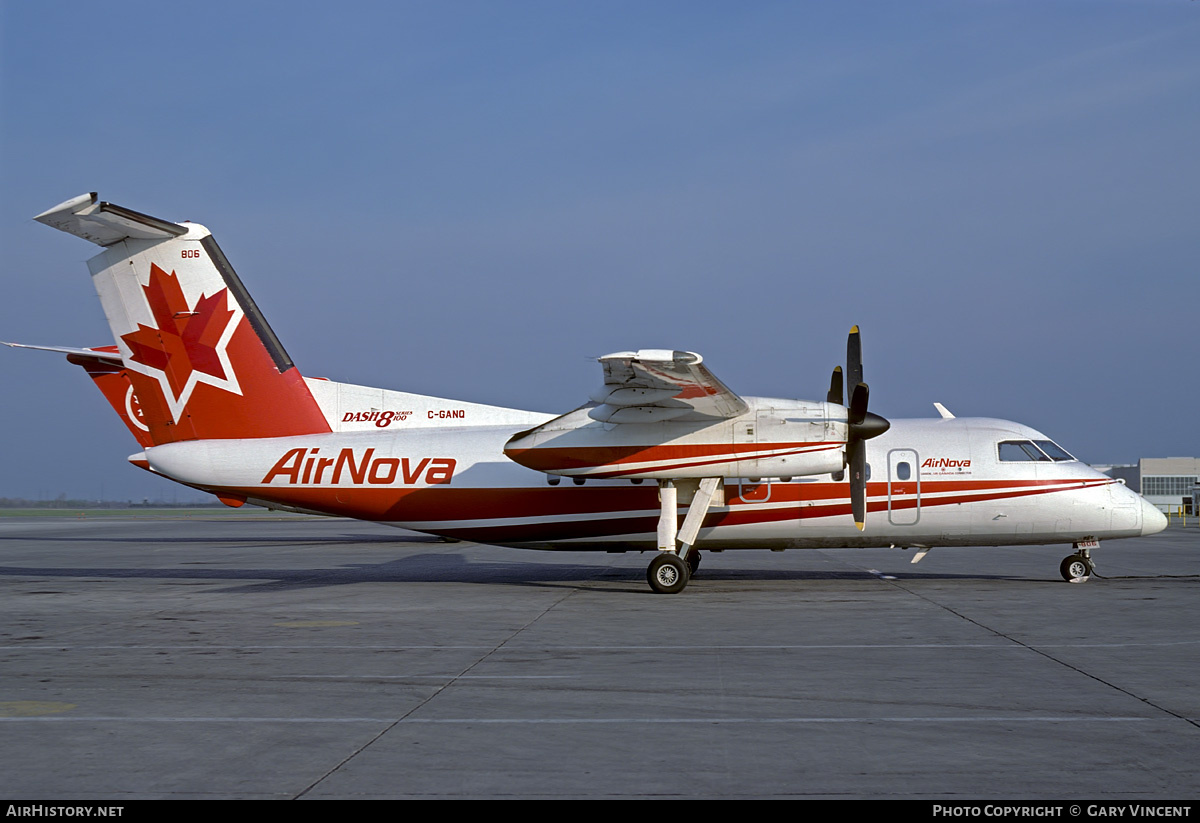 Aircraft Photo of C-GANQ | De Havilland Canada DHC-8-102 Dash 8 | Air Nova | AirHistory.net #749703