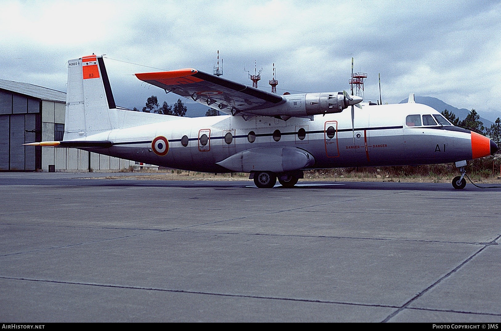 Aircraft Photo of 83 | Aerospatiale N-262D-51 Fregate | France - Air Force | AirHistory.net #749707