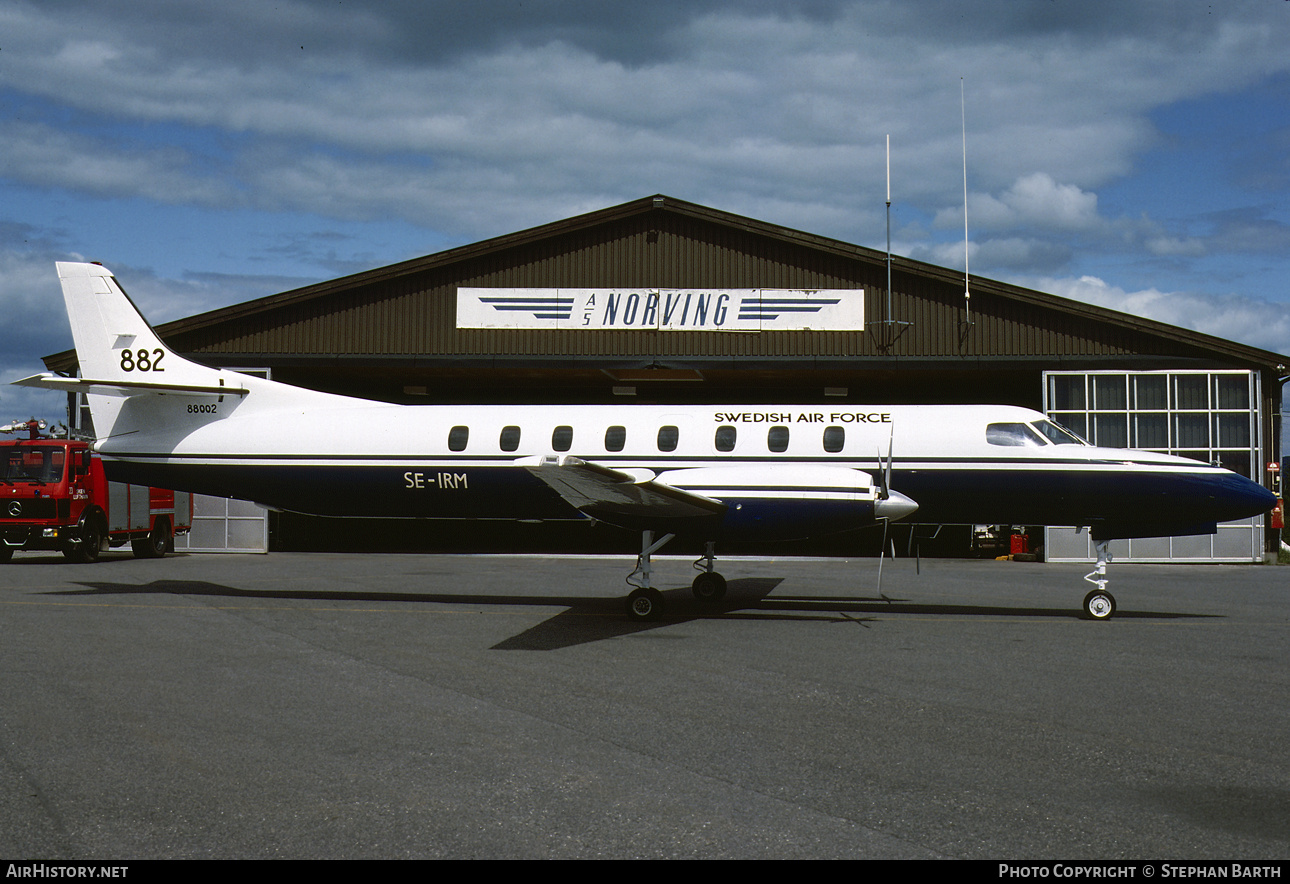 Aircraft Photo of 88002 / SE-IRM | Fairchild Swearingen Tp88 Merlin IVC | Sweden - Air Force | AirHistory.net #749720