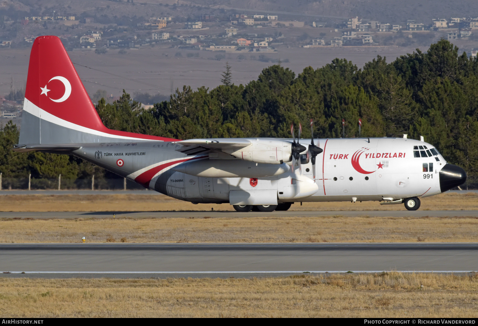 Aircraft Photo of 73-0991 / 73-00991 | Lockheed C-130E Hercules (L-382) | Turkey - Air Force | AirHistory.net #749725