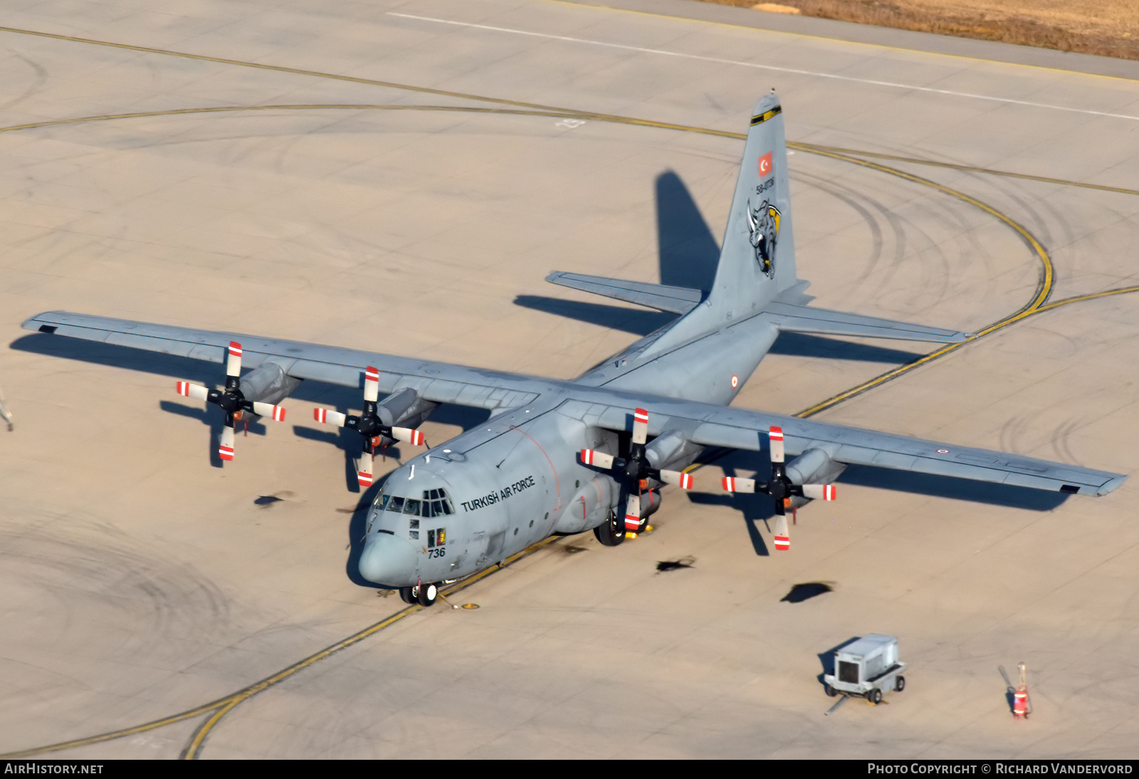 Aircraft Photo of 58-0736 | Lockheed C-130B Hercules (L-282) | Turkey - Air Force | AirHistory.net #749726