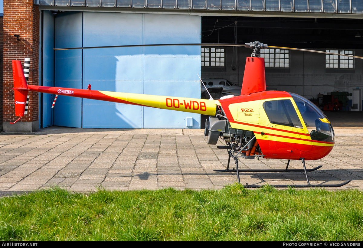 Aircraft Photo of OO-WDB | Robinson R-22 Beta | AirHistory.net #749741