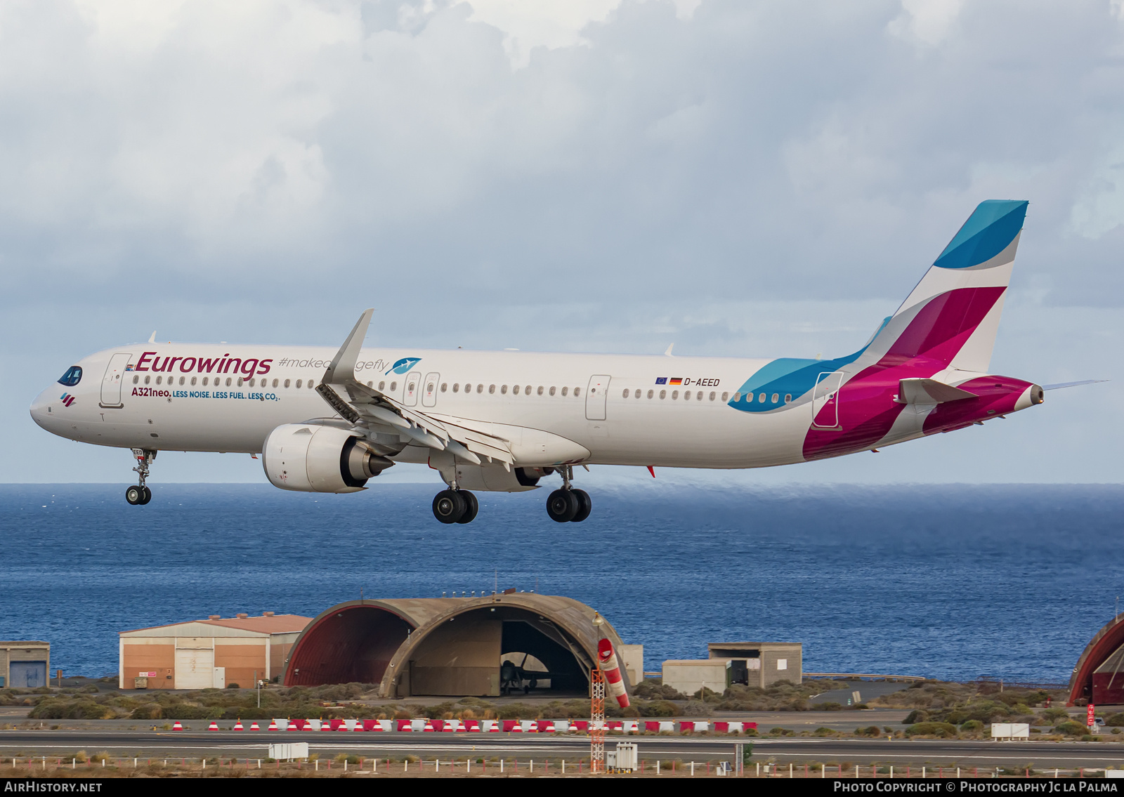 Aircraft Photo of D-AEED | Airbus A321-251NX | Eurowings | AirHistory.net #749770
