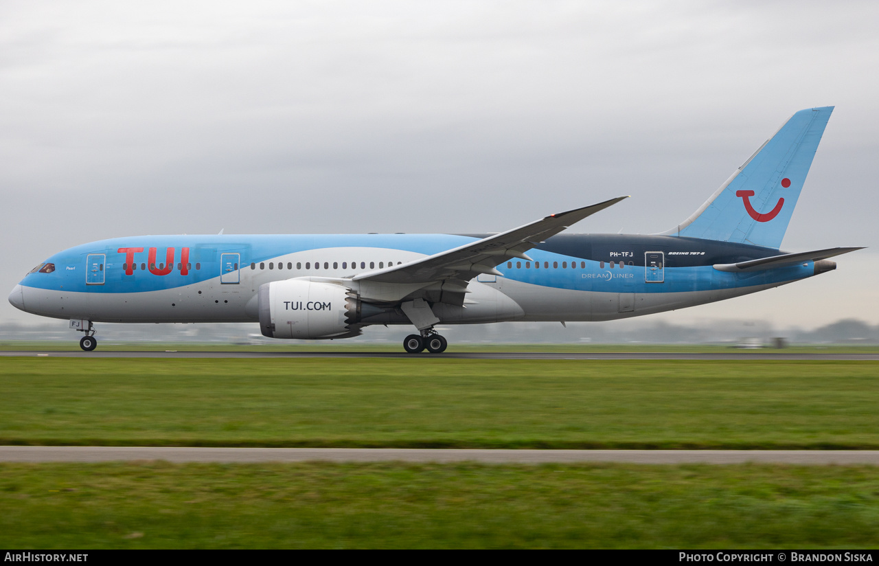 Aircraft Photo of PH-TFJ | Boeing 787-8 Dreamliner | TUI | AirHistory.net #749791