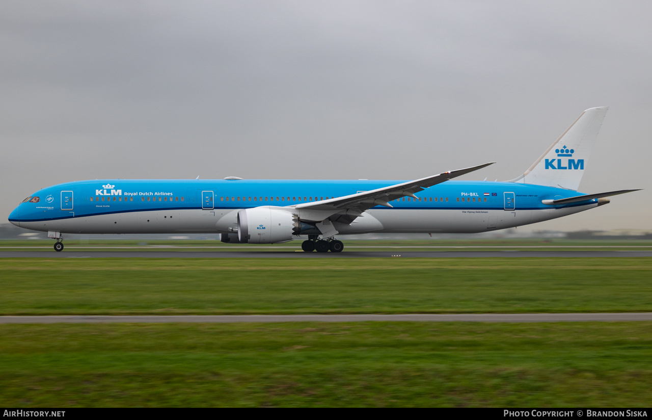 Aircraft Photo of PH-BKL | Boeing 787-10 Dreamliner | KLM - Royal Dutch Airlines | AirHistory.net #749794