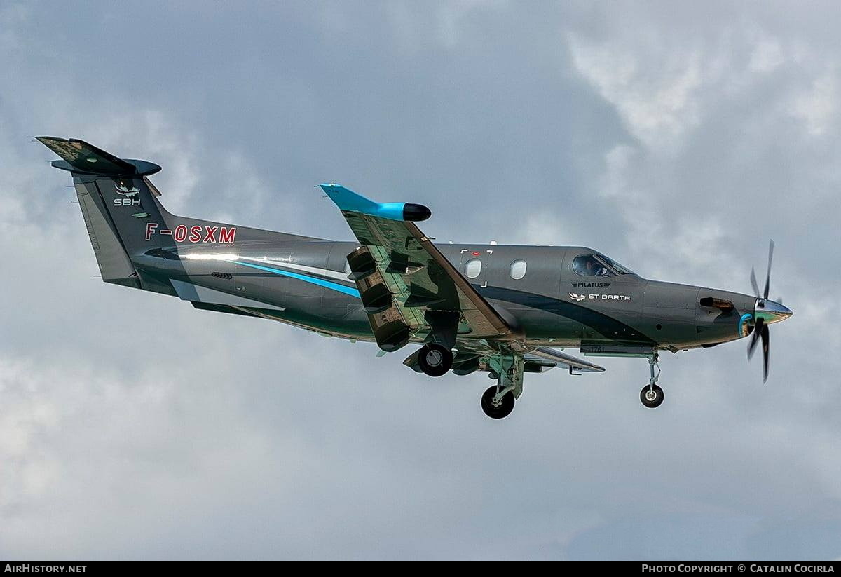 Aircraft Photo of F-OSXM | Pilatus PC-12/47E | St. Barth Executive | AirHistory.net #749820