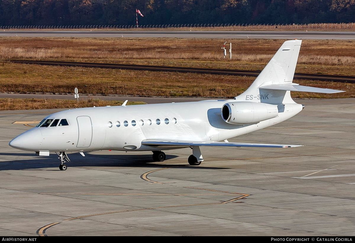 Aircraft Photo of ES-SNK | Dassault Falcon 2000LX | AirHistory.net #749822
