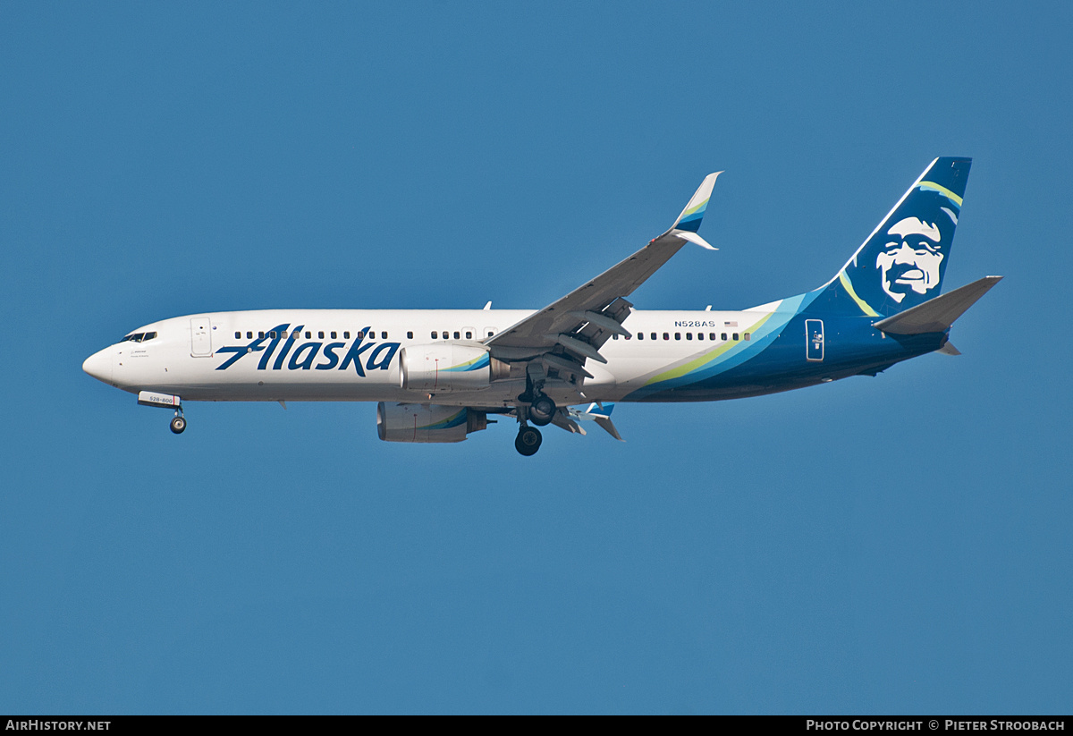 Aircraft Photo of N528AS | Boeing 737-890 | Alaska Airlines | AirHistory.net #749826