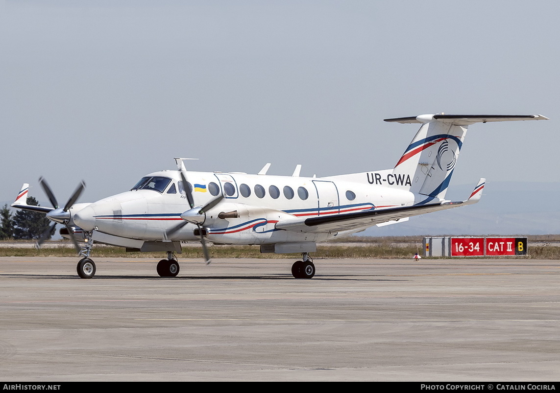 Aircraft Photo of UR-CWA | Beech Super King Air 350 (B300) | Ukraine State Air Traffic Services Enterprise - UkSATSE | AirHistory.net #749830