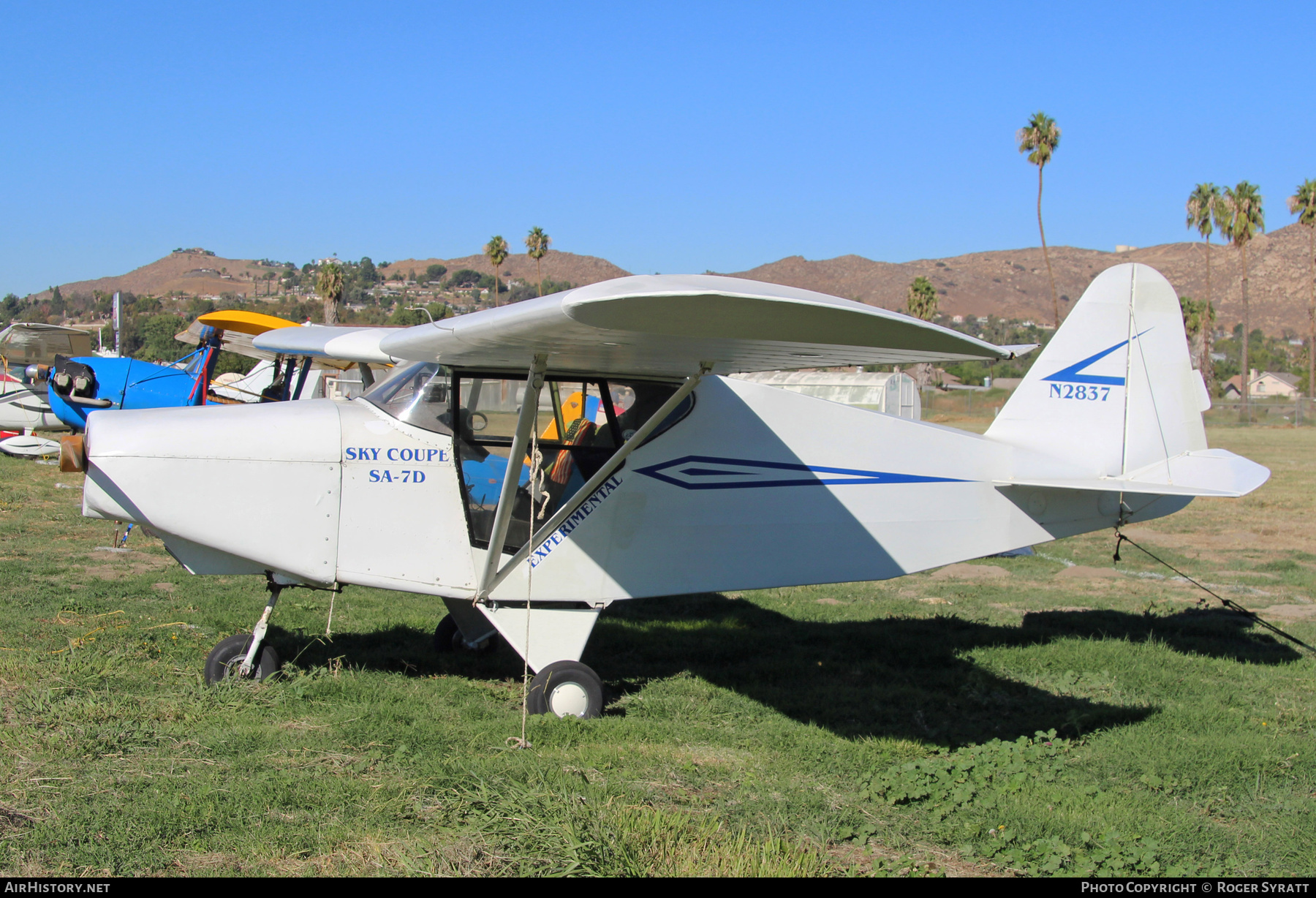 Aircraft Photo of N2837 | Stits SA-7D Skycoupe | AirHistory.net #749857