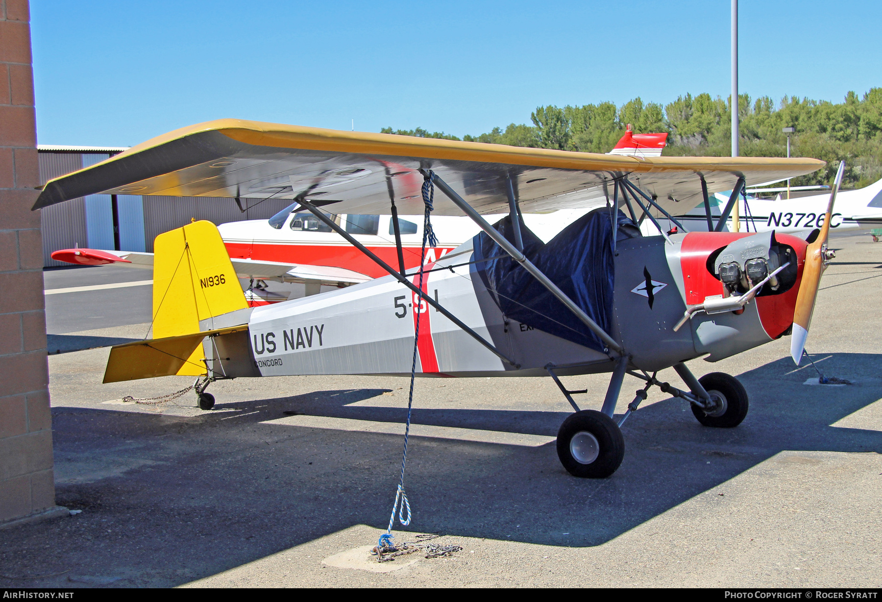 Aircraft Photo of N1936 | Corben Baby Ace | USA - Navy | AirHistory.net #749868