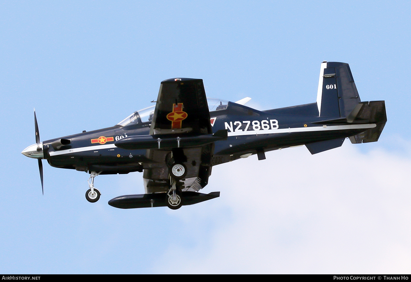Aircraft Photo of 601 / N2786B | Textron T-6C+ Texan II | Vietnam - Air Force | AirHistory.net #749875
