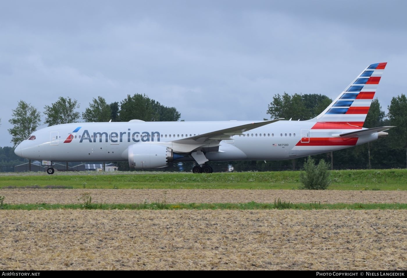 Aircraft Photo of N875BD | Boeing 787-8 Dreamliner | American Airlines | AirHistory.net #749878