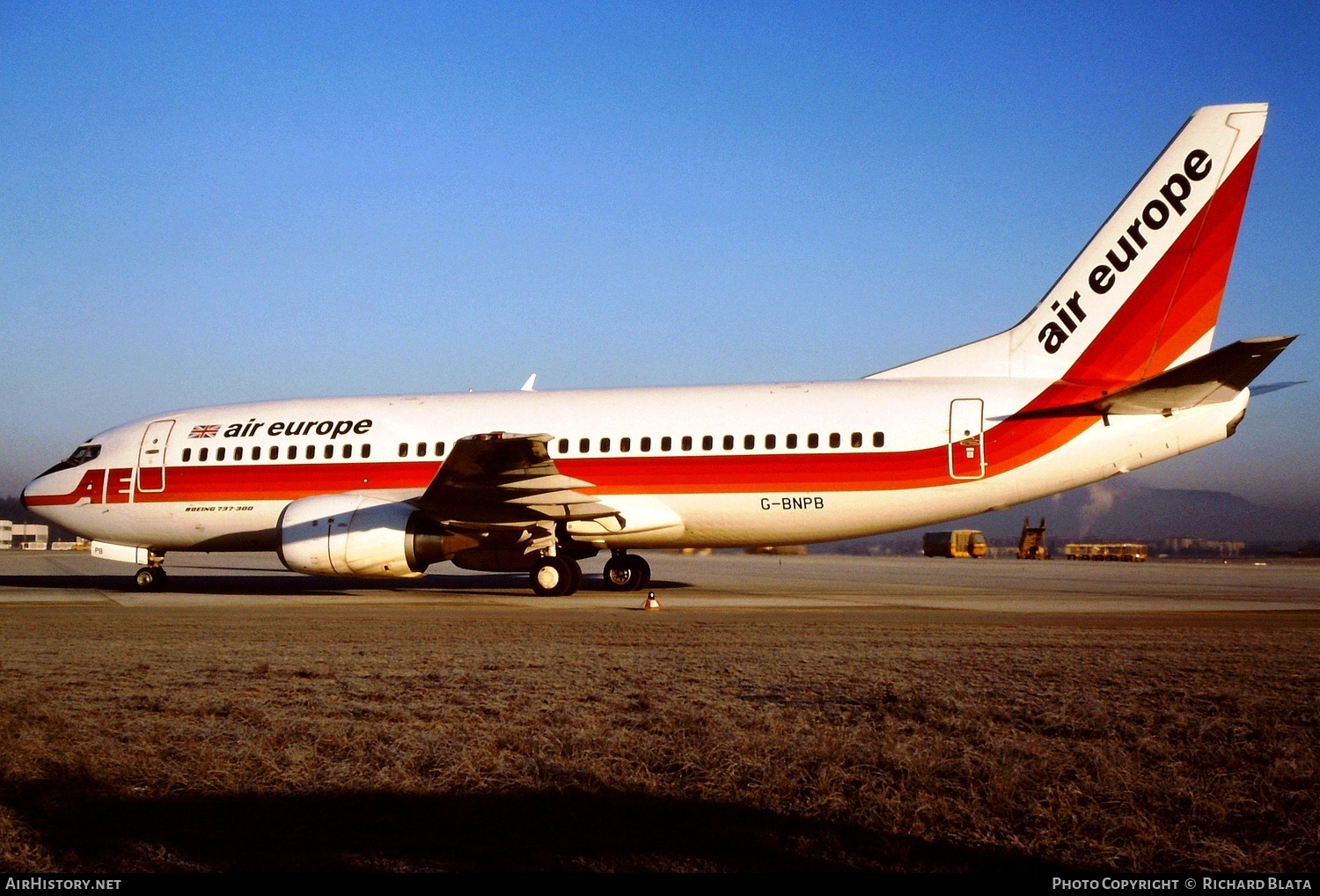 Aircraft Photo of G-BNPB | Boeing 737-3S3 | Air Europe | AirHistory.net #749879