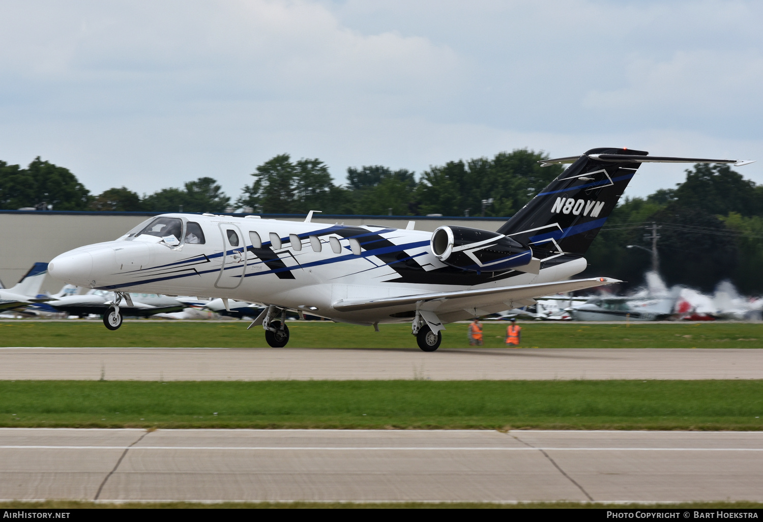 Aircraft Photo of N80VM | Cessna 525B CitationJet CJ3+ | AirHistory.net #749887