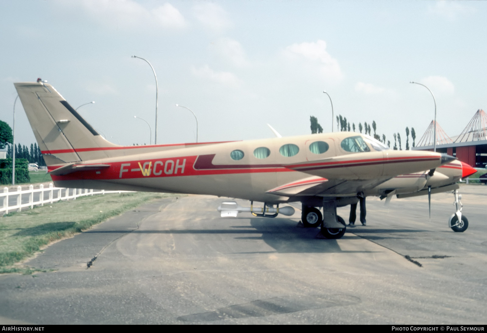 Aircraft Photo of F-WCQH / F-GCQH | Cessna 335 | AirHistory.net #749888