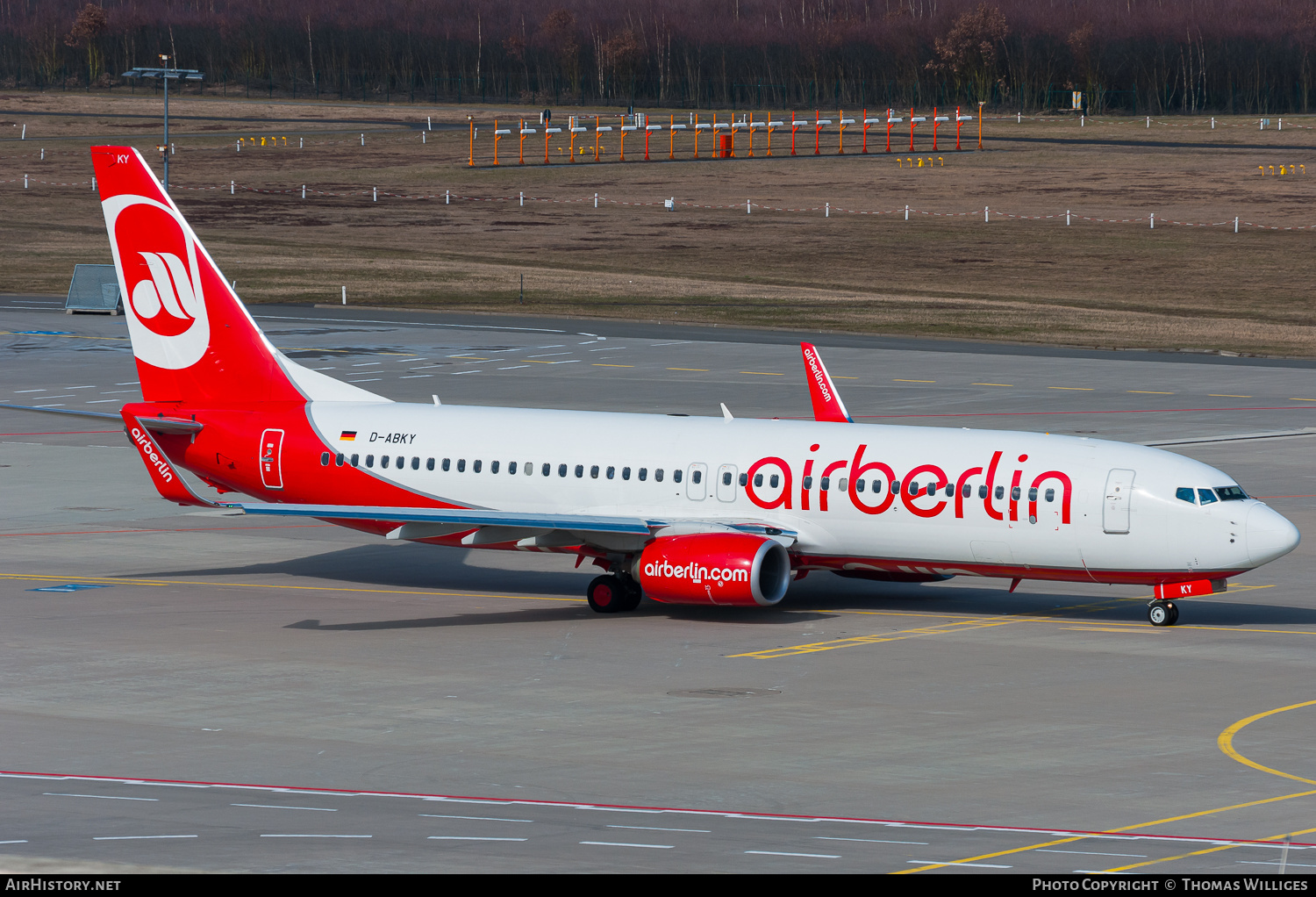 Aircraft Photo of D-ABKY | Boeing 737-86J | Air Berlin | AirHistory.net #749893