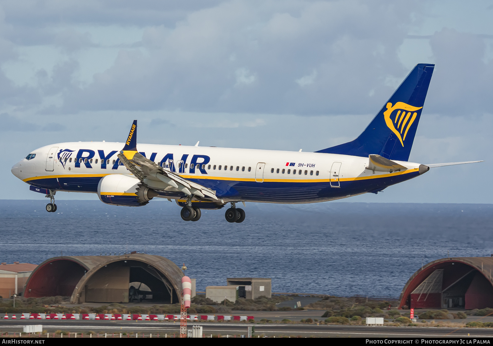 Aircraft Photo of 9H-VUH | Boeing 737-8200 Max 200 | Ryanair | AirHistory.net #749925
