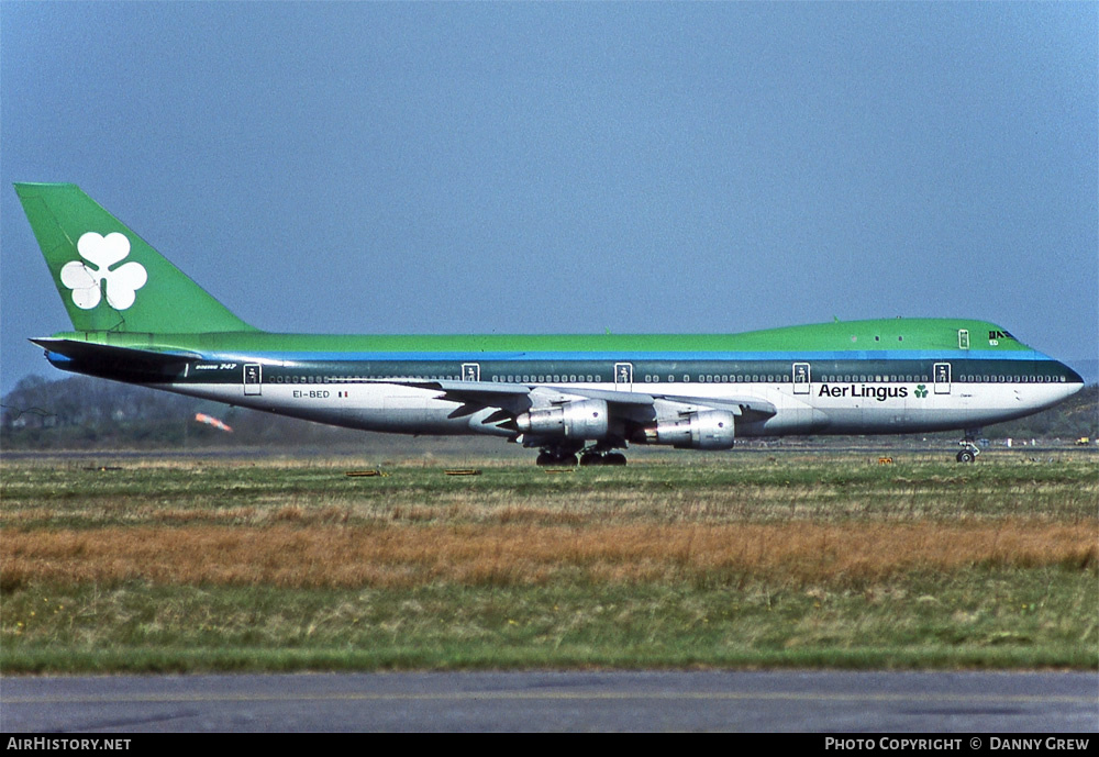 Aircraft Photo of EI-BED | Boeing 747-130 | Aer Lingus | AirHistory.net #749936