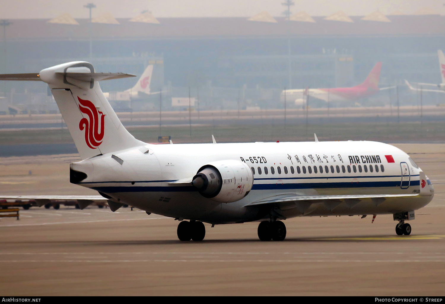 Aircraft Photo of B-652D | COMAC ARJ21-700 Xiangfeng | Air China | AirHistory.net #749942