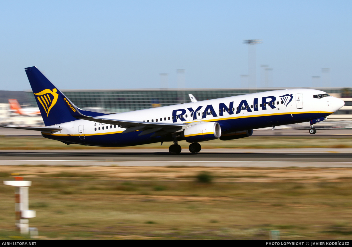Aircraft Photo of EI-FOZ | Boeing 737-8AS | Ryanair | AirHistory.net #749945