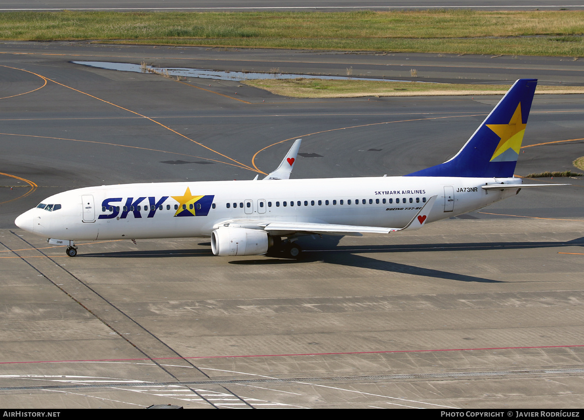 Aircraft Photo of JA73NR | Boeing 737-8FH | Skymark Airlines | AirHistory.net #749946