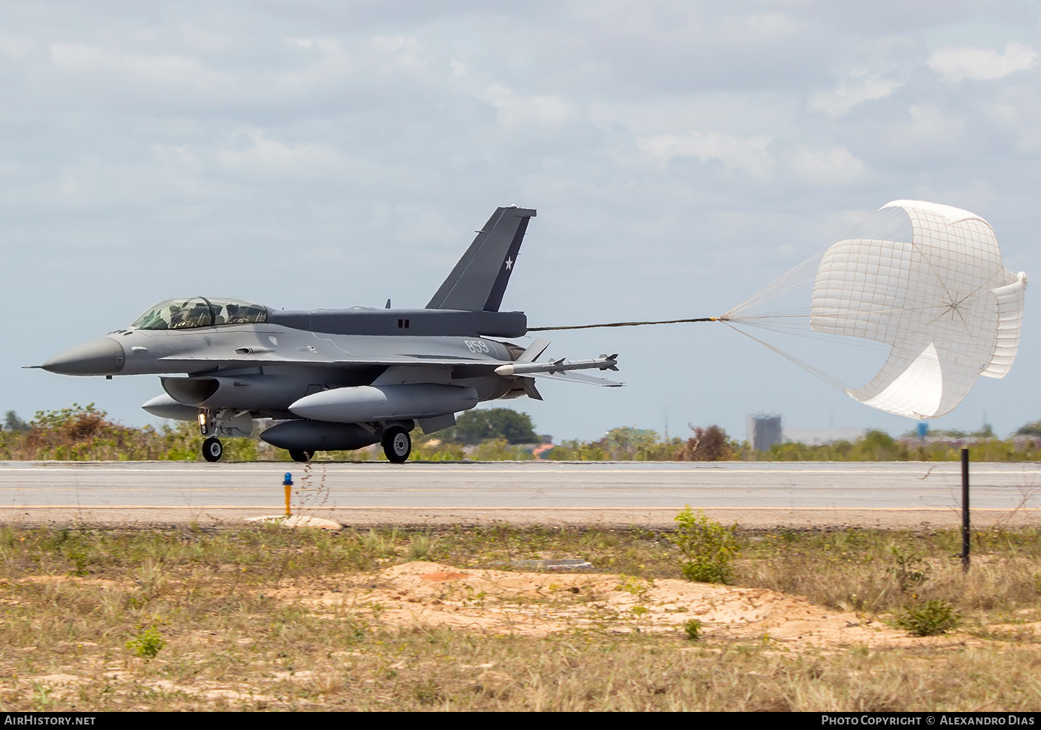 Aircraft Photo of 859 | Lockheed Martin F-16D Fighting Falcon | Chile - Air Force | AirHistory.net #749959
