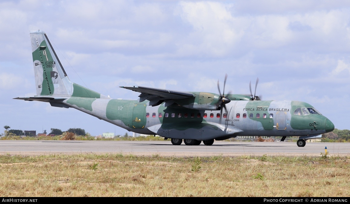 Aircraft Photo of 2800 | CASA C-105A Amazonas | Brazil - Air Force | AirHistory.net #749969