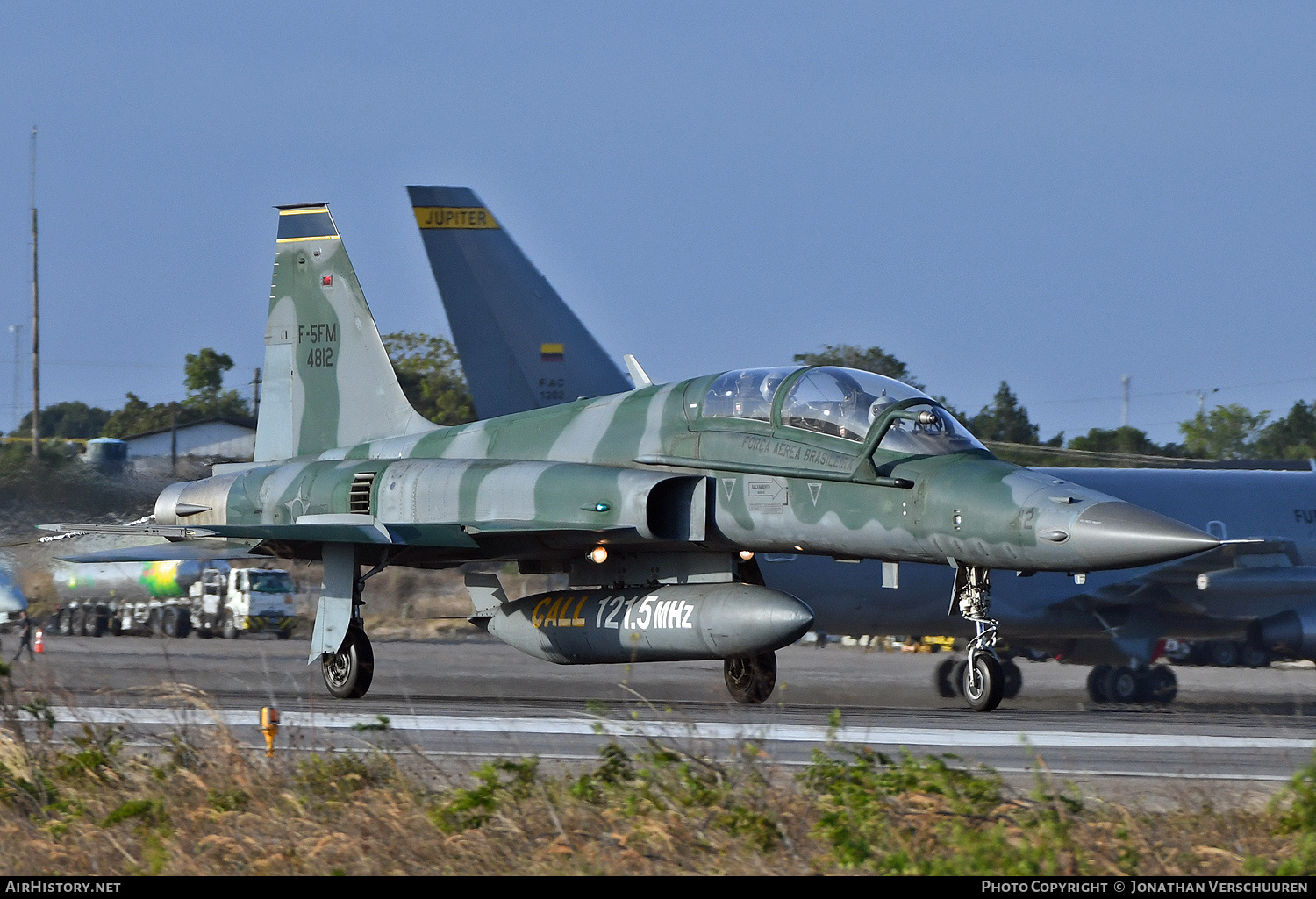 Aircraft Photo of 4812 | Northrop F-5FM Tiger II | Brazil - Air Force | AirHistory.net #749977