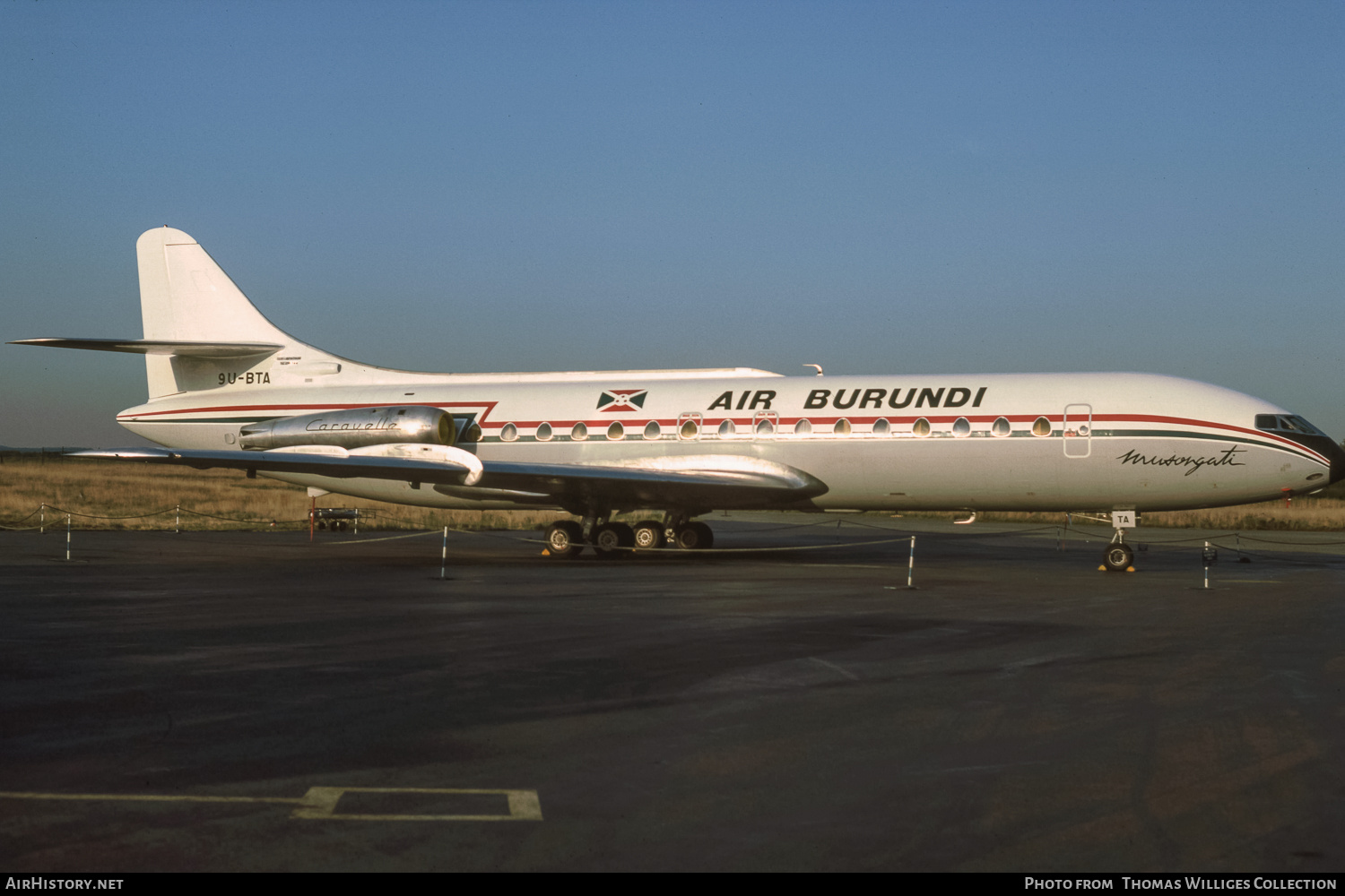 Aircraft Photo of 9U-BTA | Sud SE-210 Caravelle III | Air Burundi | AirHistory.net #749979