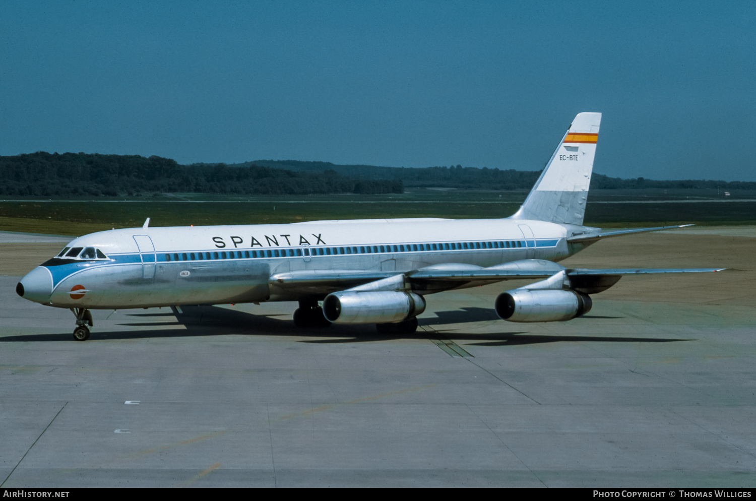 Aircraft Photo of EC-BTE | Convair 990A (30A-5) | Spantax | AirHistory.net #749986