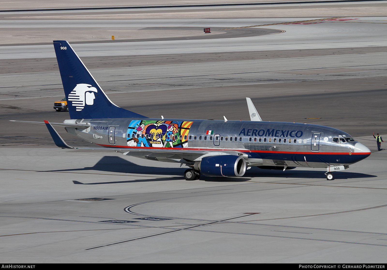 Aircraft Photo of N908AM | Boeing 737-752 | AeroMéxico | AirHistory.net #749997