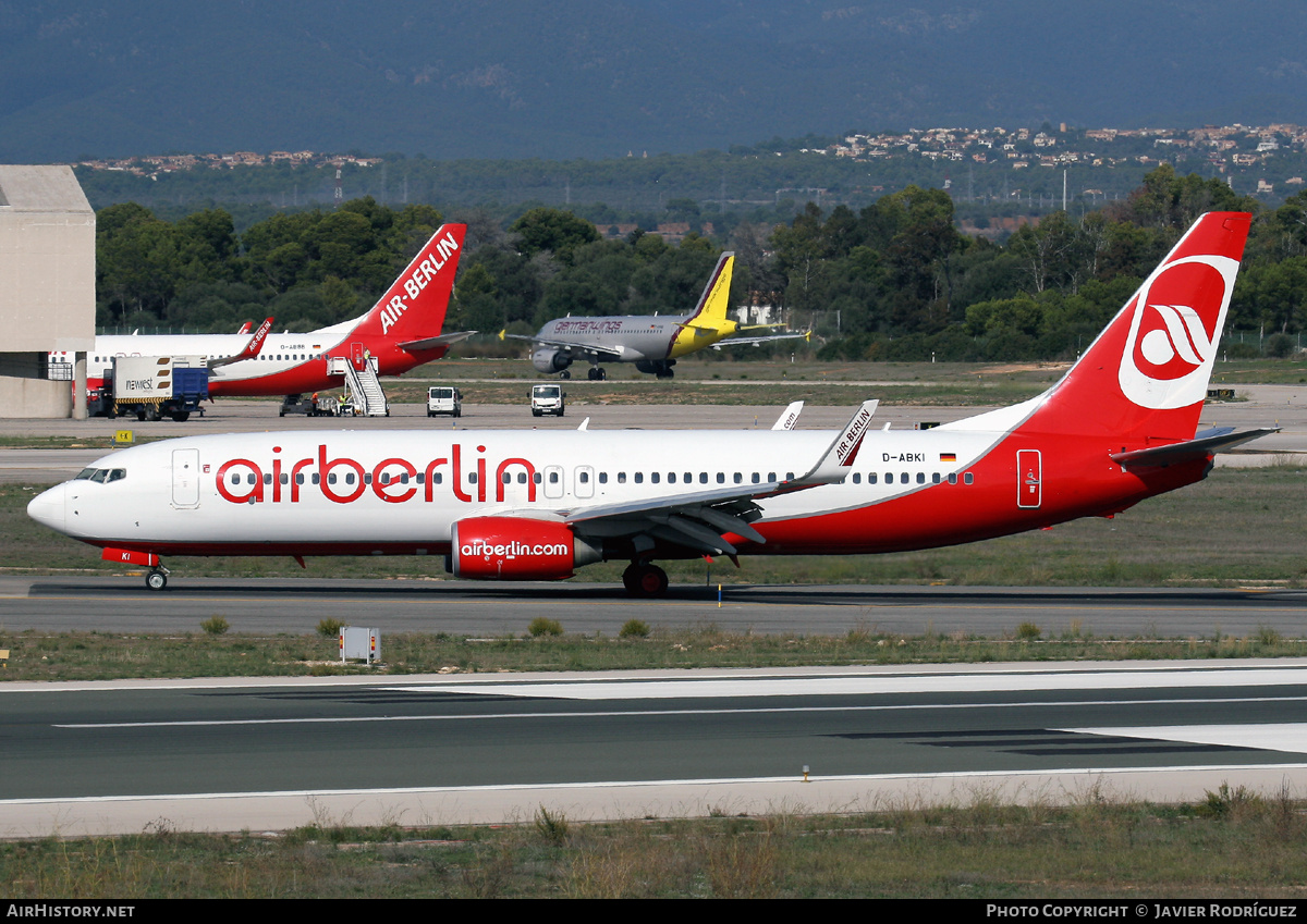 Aircraft Photo of D-ABKI | Boeing 737-86J | Air Berlin | AirHistory.net #750005