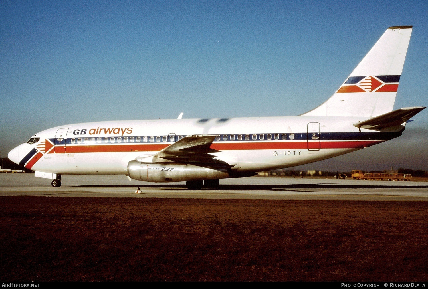 Aircraft Photo of G-IBTY | Boeing 737-2E3/Adv | GB Airways | AirHistory.net #750010