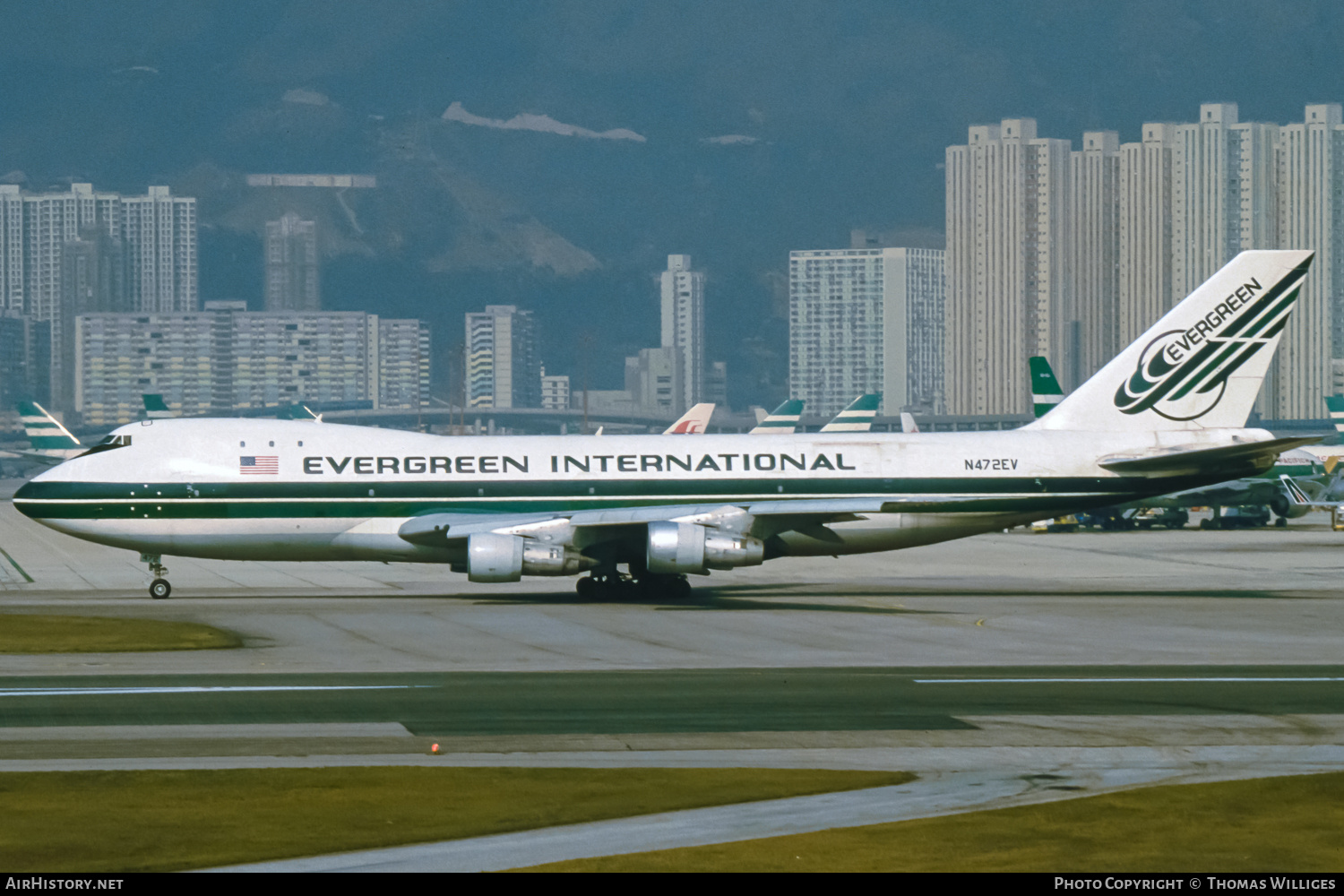 Aircraft Photo of N472EV | Boeing 747-131(SF) | Evergreen International Airlines | AirHistory.net #750046
