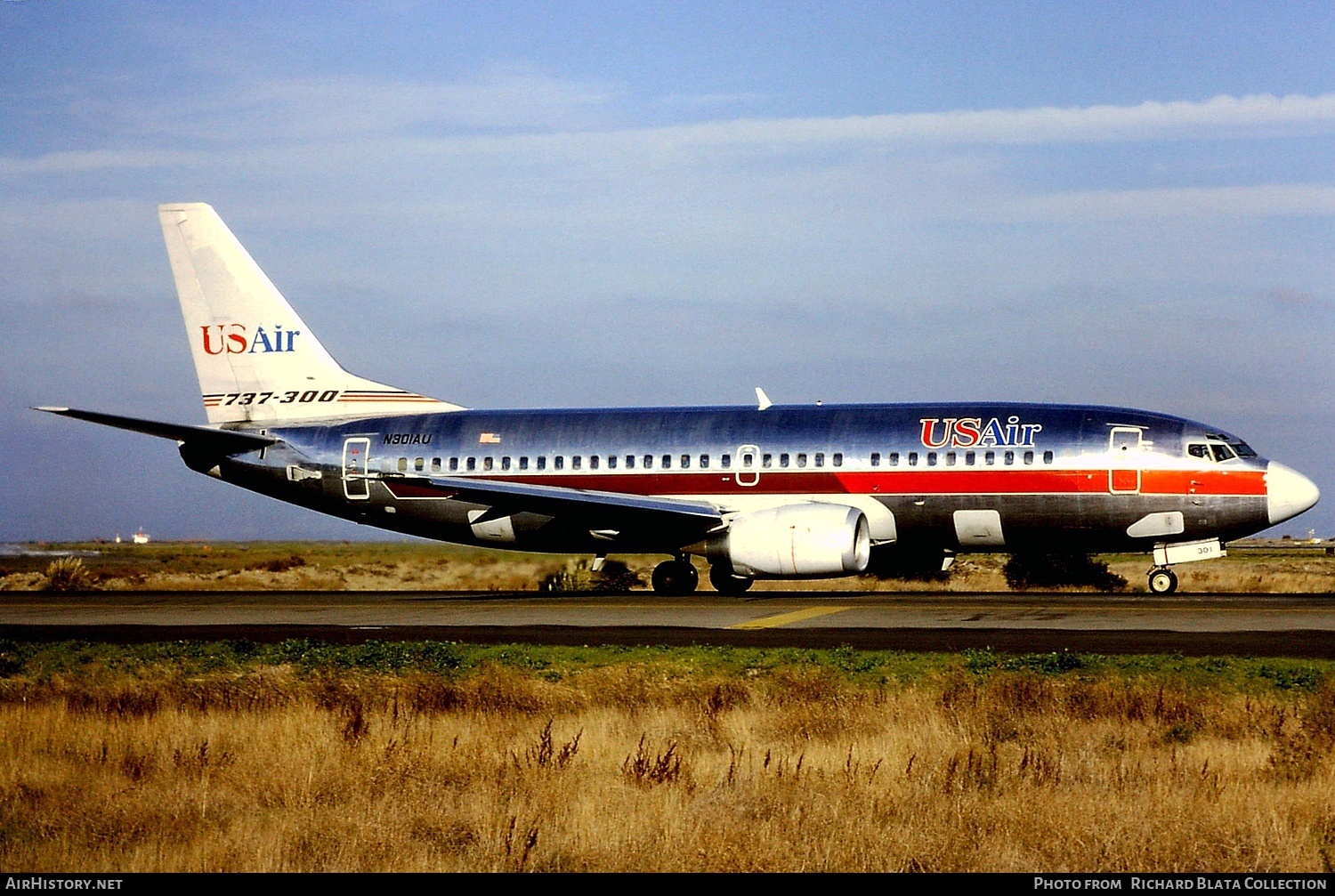 Aircraft Photo of N301AU | Boeing 737-301 | USAir | AirHistory.net #750059