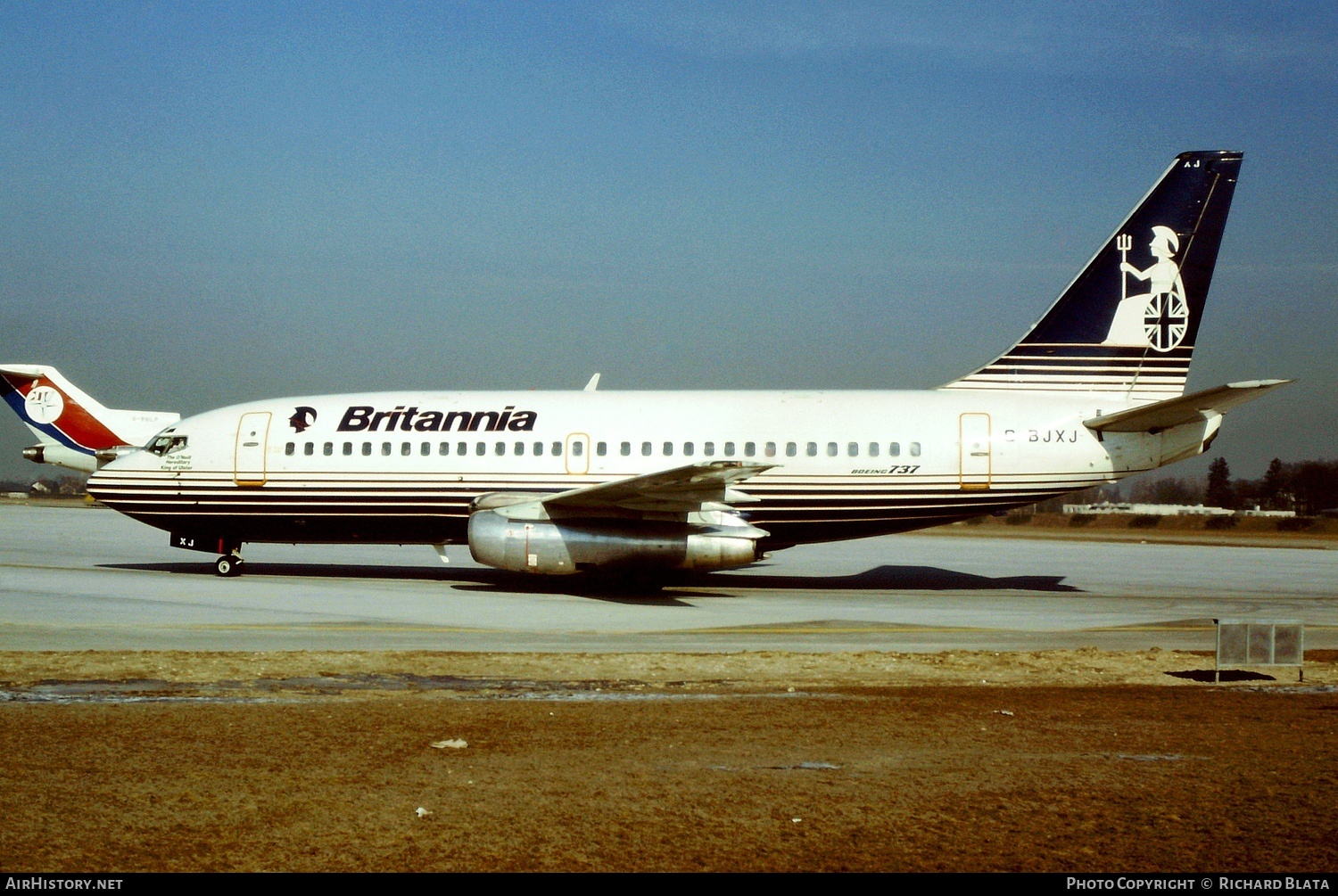 Aircraft Photo of G-BJXJ | Boeing 737-219/Adv | Britannia Airways | AirHistory.net #750072
